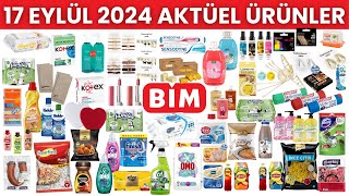 BİM 17 EYLÜL 2024  RESMİ KATALOGDAN İZLEYİN  TEMİZLİK GIDA ÜRÜNLERİ  BİM AKTÜEL İNDİRİM [upl. by Anatsirhc]