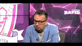 Marius Mitran e la 🔴 EXCLUSIV RAPID quotMutarea cu Viorel Moldovan e impecabilăquot [upl. by Anin]