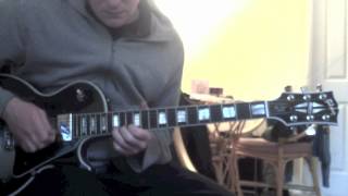 Dethklok  Thunderhorse on a Gibson Les Paul Custom Silverburst [upl. by Skeie]