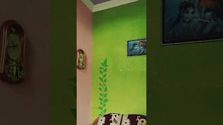 simple wall painting art youtube shorts walldecor wallpainting wallarthomehomedecordrawing [upl. by Donavon]