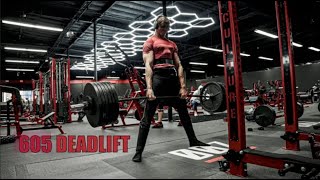 605 DEADLIFT PR AT ZOO CULTURE 2 OPENING [upl. by Ahsemit]