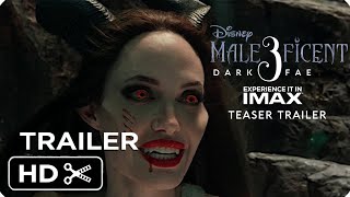 Maleficent 3 Dark Fae  First Look Teaser Trailer  Angelina Jolie Elle Fanning  Fantasy Movie [upl. by Zemaj]