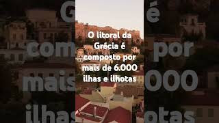 O litoral da Grécia é composto por mais de 6000 ilhas e ilhotas sendo a mais famosa delas [upl. by Lillis]