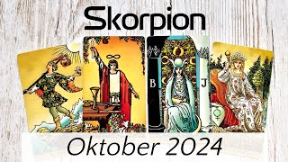 ♏SKORPION  Oktober 2024  Mach Dich bereit Fülle erwartet Dich Tarot [upl. by Irehs]