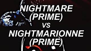 Nightmare Vs Nightmarionne  battle shorts [upl. by Ilse]