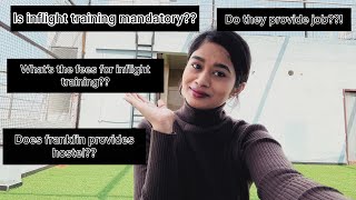 All about frankfinn institute inflight training  question answer video  Sanjana Ghantewad [upl. by Gnehp351]