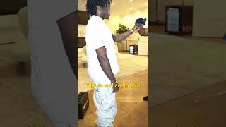 Lil Uzi Learns Gun Defense From The One and Only [upl. by Leuams682]