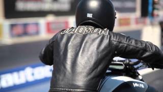 Smoked 2014 HarleyDavidson Dyna Low Rider versus 2015 Ducati Diavel [upl. by Gere607]