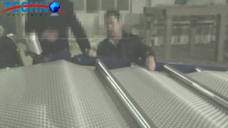 HDPE Dimpled Sheet Extrusion Line [upl. by Kinney]