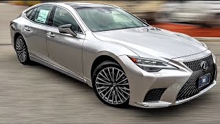 The New Lexus LS 500 Sedan Isolating Ride Quality [upl. by Nomrah551]