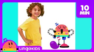 Lets move 🙌 ABC Dance  More DANCE SONGS FOR KIDS 💃🎶 Lingokids [upl. by Ettedanreb645]