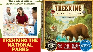 Trekking The National Parks  The AwardWinning Family Board Game  Great for Kids Ages 10 and Up [upl. by Sedinoel]