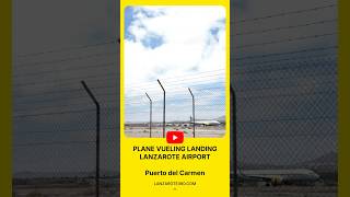 ✈️ LANZAROTE Puerto del Carmen  plane landing airport lanzarote canaryislands walkingtour [upl. by Nedrah]