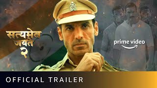 Satyameva Jayate 2  Official Trailer  John Abraham Divya Khosla Kumar  Amazon Prime Video [upl. by Naujyt]