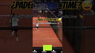 TOLITO RECIBE SU MEDICINA😂 padelvideos todotupadel padel padeladdict premierpadel wpt [upl. by Eaj]