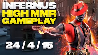 INFERNUS HIGH MMR DEADLOCK GAMEPLAY VALVES NEW GAME INFERNUS GUIDE [upl. by Einttirb]