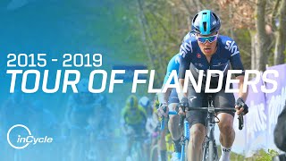 The Best of The Tour of Flanders from 2015 to 2019  inCycle [upl. by Remy68]