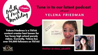 TikTok Star Yelena Friedman Joins Host Melissa Psihudakis and Cohost Mallary Thompson [upl. by Hepsoj557]