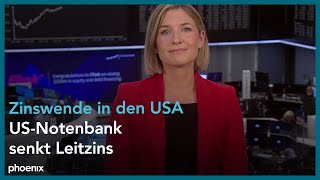 Zinswende in den USA Schaltgespräch mit Melanie Böff am 190924 [upl. by Laleb987]