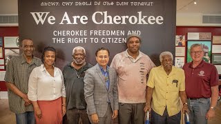 quotWe Are Cherokee Cherokee Freedmen and the Right to Citizenshipquot Closing Program [upl. by Schaeffer]