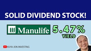 Manulife 2023 Stock Review  philippine stocks with high dividends 2023 [upl. by Anselmi]