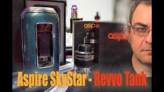 Aspire SkyStar  Revvo Tank LIVE Review [upl. by Nyvlem]