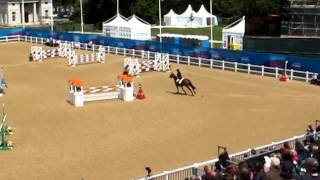 London 2012 Olympic Test Event  Equestrian Show Jumping [upl. by Mmada]