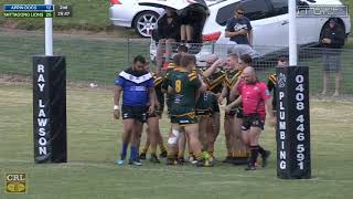 Group 6 CRL 2020 Semi 2nd Grade 2nd half Dogs v Lions [upl. by Nanah486]