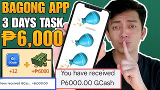 3 DAYS TASK₱6000 LEGIT NGA NAWITHDRAW KO SIYA DIRECT GCASH  KUMITA NG LIBRENG PERA SA GCASH 2024 [upl. by Haonam622]