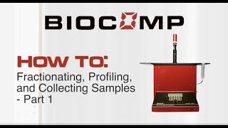 Fractionating Profiling and Collecting Samples  Part1 [upl. by Allrud]