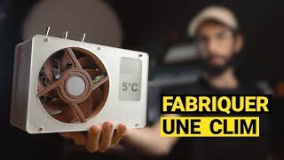 Fabriquer une CLIMATISATION de bureau  avec un water cooling fait maison [upl. by Hessler]