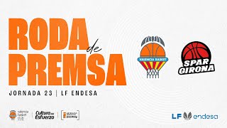 🔴 Rueda de prensa post J23 LF Endesa vs Spar Girona  Valencia Basket [upl. by Page]