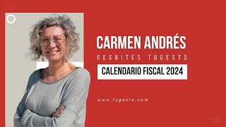 📅 ¡Descarga el calendario fiscal 2024  GesBites tugesto [upl. by Llerraf]