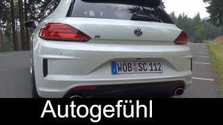 2015 Volkswagen Scirocco R 280 hp test drive review VW Scirocco Facelift [upl. by Esil614]