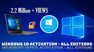 How to Activate Windows 10 amp Microsoft Office 2016 [upl. by Lazor]