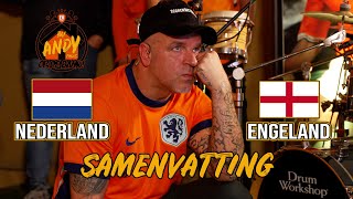 Nederland  Engeland I LIVE Bij Andy Thuis op de Bank Samenvatting [upl. by Adni]