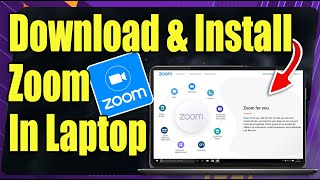 How to Download Zoom App in Laptop [upl. by Oahc]