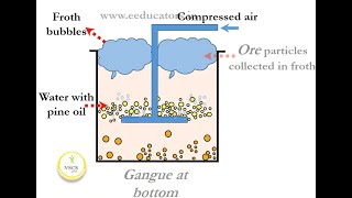 Froth Flotation Ore Separation Method [upl. by Sup]