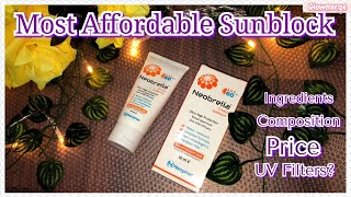 Most Affordable Sunblock For Dry Skin  Neobrella Sunscreen Review sunscreen glowmerge [upl. by Doty]