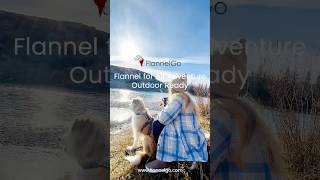 Outdoor Fun in a Cozy Flannel Jacket outdoors flannel petslover enjoylife hiking [upl. by Yrakaz484]