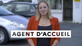 Agent daccueil  accueillir la clientèle et les visiteurs dune entreprise [upl. by Siger432]