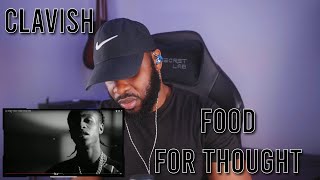 Clavish  Food For Thought Official Video Reaction  LeeToTheVI [upl. by Christian379]