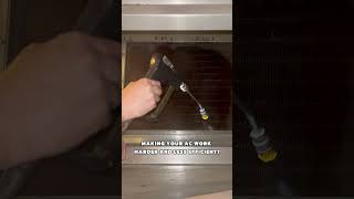 AC Evaporator Coil Deep Cleaning airductcleaning hvac lasvegas coils cleaningservices [upl. by Ynohtn509]