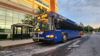 New Voith DIWA8 NXT Transmission Ride on Board CDTA Brand new 2024 Gillig Low Floor 40 4243 [upl. by Maybelle]