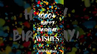 1000 Happy Birthday Wishes  Birthday wishes in Hindi  Wishforbes bestwishes [upl. by Anelle55]