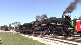 092621 Berkshires in Bellevue OH Caboose Cupola Ride Norfolk Southern [upl. by Spillar]