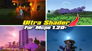 Ultra Realistic Shader Mcpe 12051  Render Dragon  100 Working [upl. by Brunhilde]