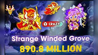 CookieRun OvenBreak  Strange Winded Grove Trophy Race 8908M  GPZ [upl. by Hurwit]