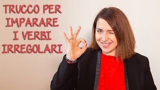 Corso di IngleseTrucco per imparare i verbi irregolari [upl. by Donough]