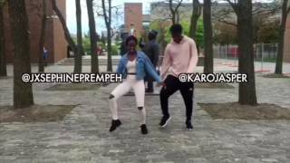 Runtown  For life Dance video insta karojasper amp jxsephineprempeh [upl. by Yetnruoc]